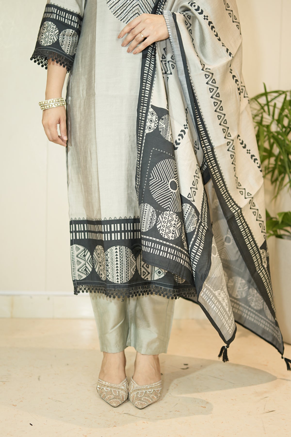 Pure Soft chanderi with Lining